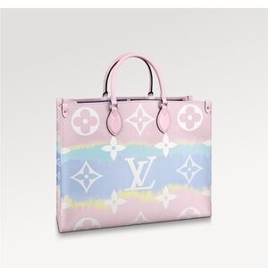 Louis Vuitton Escale Onthego GM Pastel Monogram Bag - Limited Edition